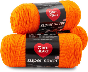 3-Pack RedHeart Yarn Pumpkin