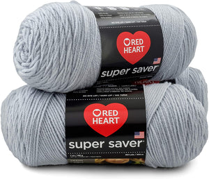 3-Pack RedHeart Yarn light gray